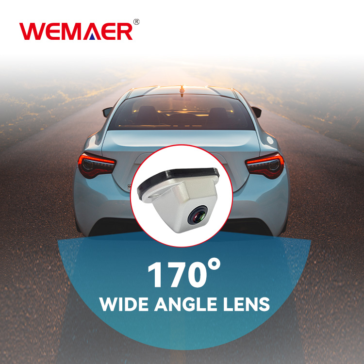 Universal Metal Housing Car Camera with Night Vision & Dynamic Trajectory