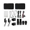 Blind Spot Left Right 2 Side Mirror Camera Dual Monitor System BSD DVR For Car