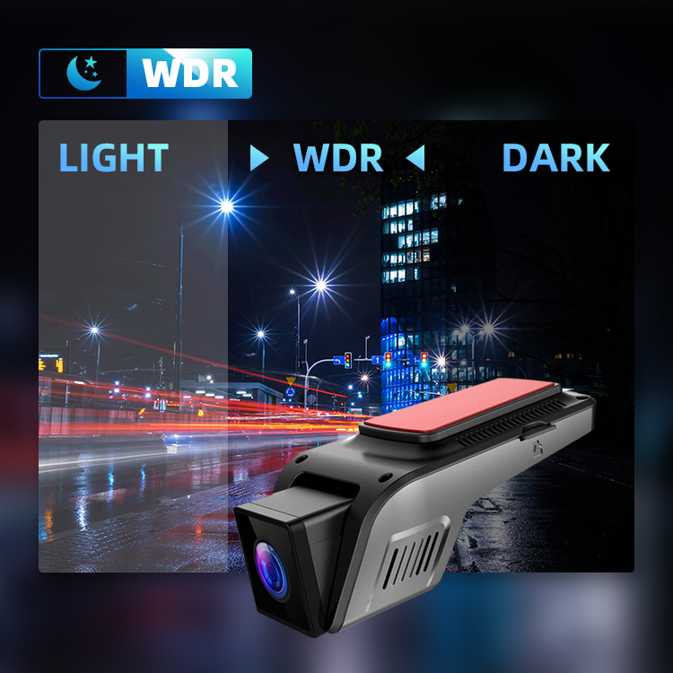 ADAS Front and Rear Dual Lens Car DVR Recorder Dash Cam Camera Black Box
