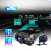 ADAS Car Camera Wifi Dash Cam Driving Recording Car Black Box With Reverse Camera