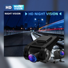 ADAS 2 Channel Dash Cam Wifi Video Recorder Dual Lens Car Camera 