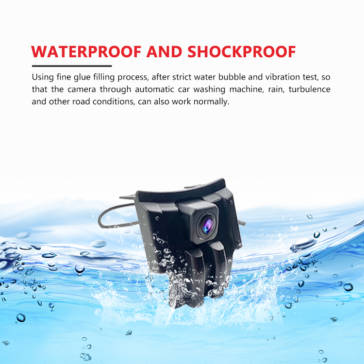 Parking Wide Shockproof Monitor Vehicle Front Camera