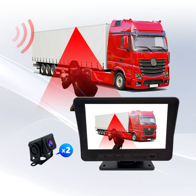 Truck Double Camera System - Preventing Oil Theft for Buses, Vans, and RVs with Voice Control