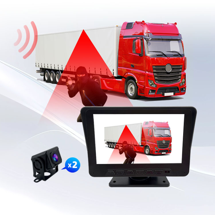 Truck Double Camera System - Preventing Oil Theft for Buses, Vans, and RVs with Voice Control