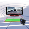 10.36" 4 Channel Car BSD AI ADAS Recorder Monitor With 4 Cameras For Truck/Bus 
