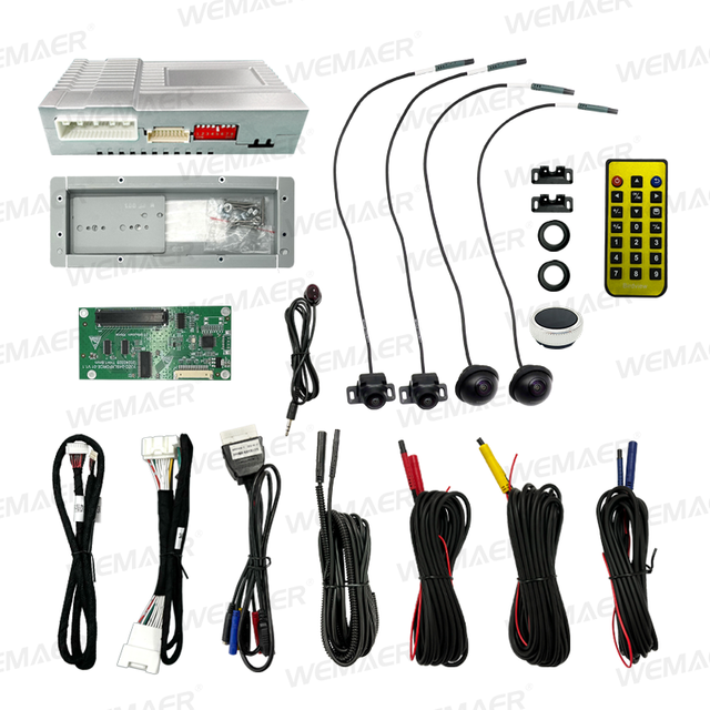Sistema de cámara de automóvil de 360 grados con decodificador incorporado para Mitsubishi Xforce