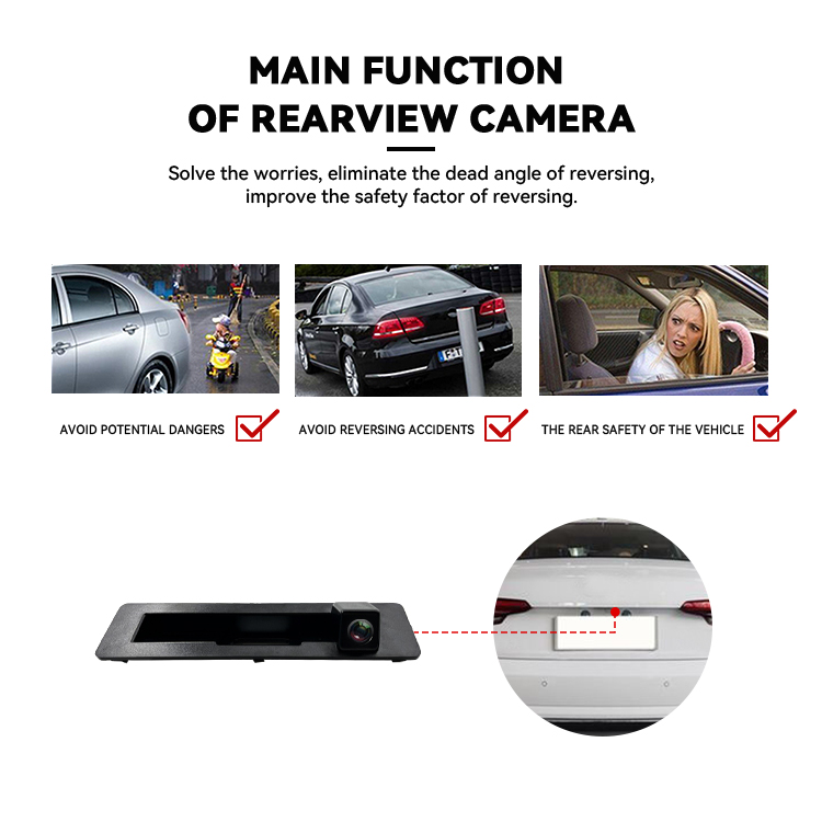 Cvbs Shockrpoof Waterproof Reverse Camera For Buick