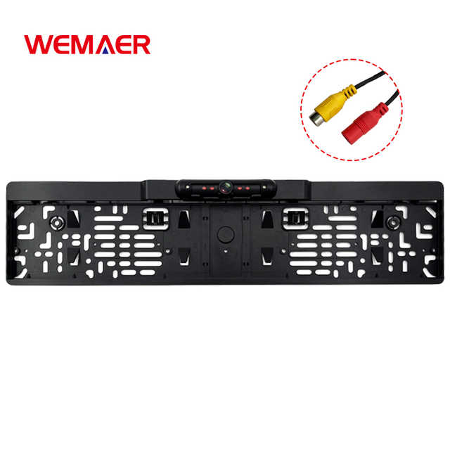 14.88Mm Parking Line Eu License Plate Rearview Camera
