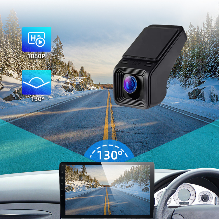 Full HD 1080P Glass Lens Full Video Recorder ADAS Driving Assistance Video Recorder