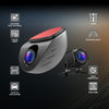 1080P ADAS Car Black Box Front and Rear Dual Lens Dash Camera Recorder 