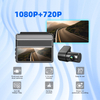 3.16" IPS Screen Video Recorder Mini Dash Cam 1080P +720P Dual Lens DVR Car Black Box