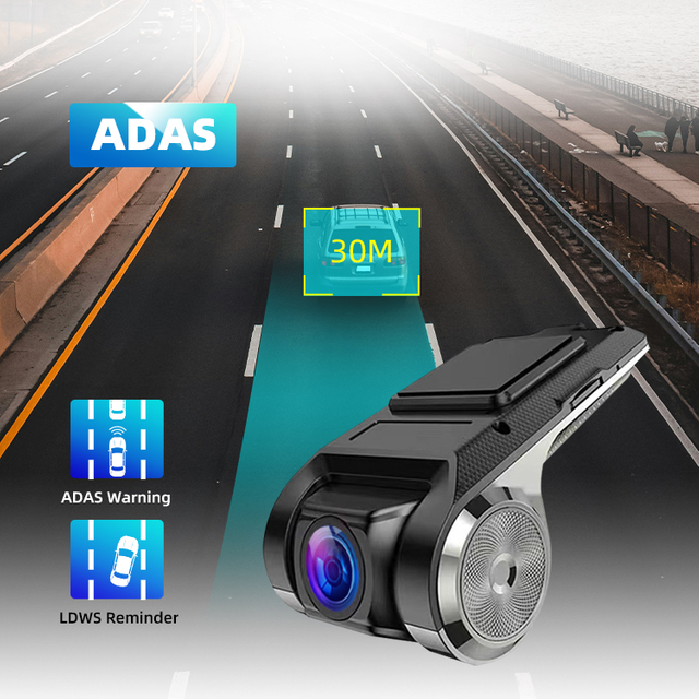 HD 1080P Traffic Recorder Night Vision Car Traffic Black Box Loop Recording Dashcam