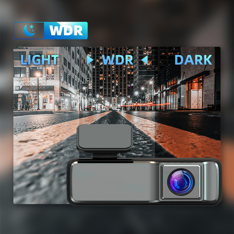 1296P DVR Dash Cam WiFi Night Vision 160 Degree Wide-angle 256G Driving Recorder 
