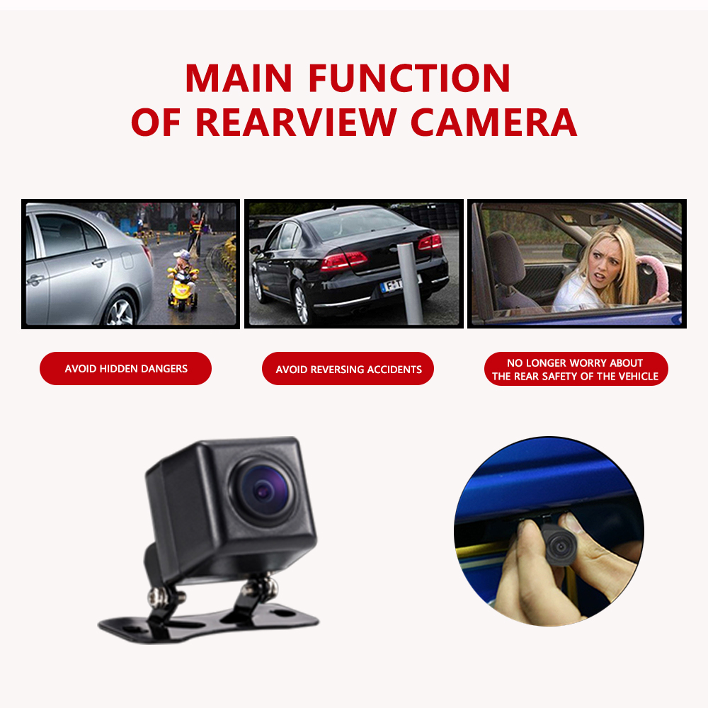 CVBS Universal Mini Front Camera for Toyota