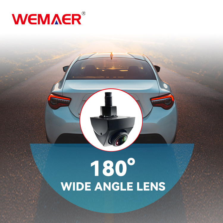 180 Degree Car Reverse Camera--Lens Can Be Adjustable 360 Degree