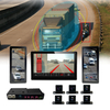 12.3 Inch AI Truck Side Mirror 6 Channel Cameras Monitor 360 Degree Panorama Camera System