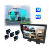 BSD 10.1 Inch 5 Channel AHD Voice Control Monitor for Truck Vehicle School Bus