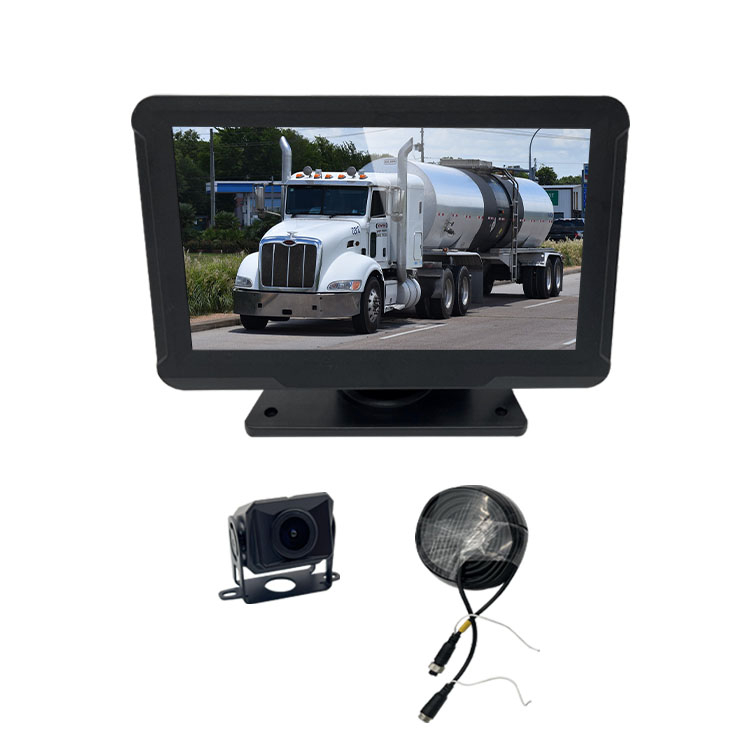 Truck 2 Lens Monitor System with Voice Control, Loop Recording & 24H Parking Monitor